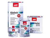 APP Klarlack UHS 410 New Formula 2:1+Harter Lakier bezbarwny akrylowy dwuskładnikowy + utwardzacz